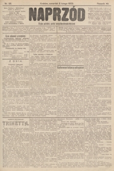 Naprzód : organ polskiej partyi socyalno-demokratycznej. 1903, nr 35 [nakład pierwszy skonfiskowany]