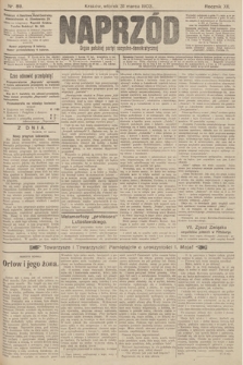 Naprzód : organ polskiej partyi socyalno-demokratycznej. 1903, nr 89 (po konfiskacie nakład drugi!)