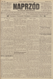 Naprzód : organ polskiej partyi socyalno-demokratycznej. 1903, nr 100