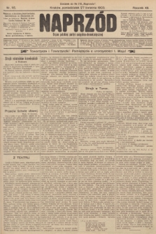 Naprzód : organ polskiej partyi socyalno-demokratycznej. 1903, nr 115