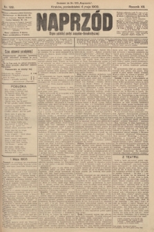 Naprzód : organ polskiej partyi socyalno-demokratycznej. 1903, nr 122