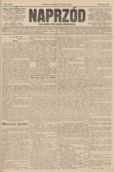 Naprzód : organ polskiej partyi socyalno-demokratycznej. 1903, nr 145