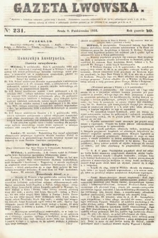 Gazeta Lwowska. 1851, nr 231