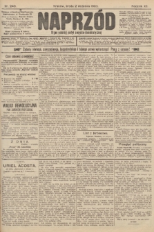 Naprzód : organ polskiej partyi socyalno-demokratycznej. 1903, nr 240