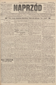 Naprzód : organ polskiej partyi socyalno-demokratycznej. 1903, nr 248 [po konfiskacie nakład drugi]