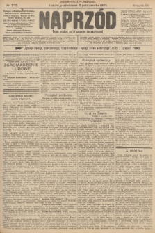 Naprzód : organ polskiej partyi socyalno-demokratycznej. 1903, nr 273