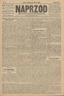 Naprzód : organ centralny polskiej partyi socyalno-demokratycznej. 1908, nr 11