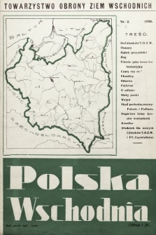 Polska Wschodnia : miesięcznik Towarzystwa Obrony Ziem Wschodnich. 1930, nr 2