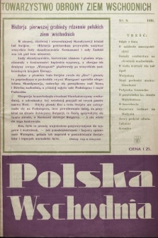 Polska Wschodnia : miesięcznik Towarzystwa Obrony Ziem Wschodnich. 1931, nr 6