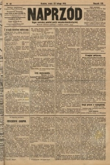 Naprzód : organ centralny polskiej partyi socyalno-demokratycznej. 1910, nr 43