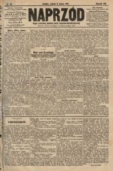 Naprzód : organ centralny polskiej partyi socyalno-demokratycznej. 1910, nr 54