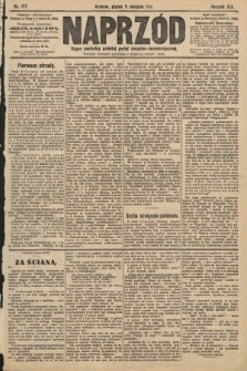 Naprzód : organ centralny polskiej partyi socyalno-demokratycznej. 1910, nr 177