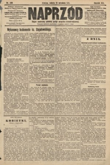 Naprzód : organ centralny polskiej partyi socyalno-demokratycznej. 1910, nr 206