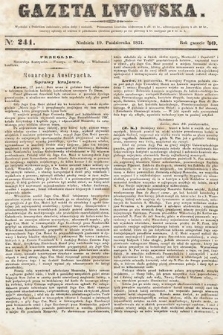 Gazeta Lwowska. 1851, nr 241