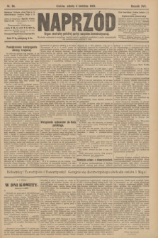 Naprzód : organ centralny polskiej partyi socyalno-demokratycznej. 1908, nr 94