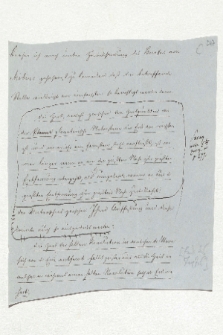 Brief von Unbekannt an Alexander von Humboldt