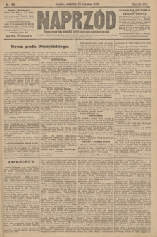 Naprzód : organ centralny polskiej partyi socyalno-demokratycznej. 1908, nr 178