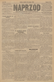 Naprzód : organ centralny polskiej partyi socyalno-demokratycznej. 1908, nr 179