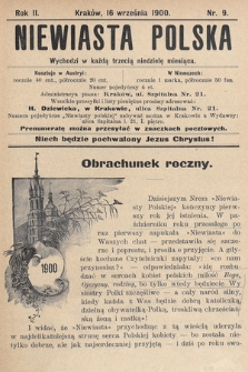 Niewiasta Polska. 1900, nr 9