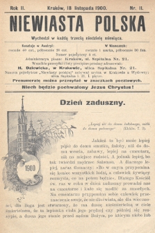 Niewiasta Polska. 1900, nr 11