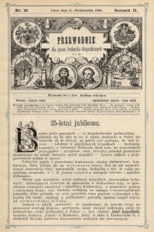 Przewodnik dla spraw drukarsko - litograficznych i t. p. R. 2, 1890, nr 19