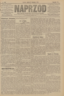 Naprzód : organ centralny polskiej partyi socyalno-demokratycznej. 1908, nr 230