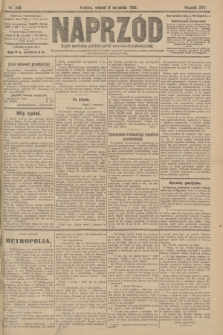 Naprzód : organ centralny polskiej partyi socyalno-demokratycznej. 1908, nr 248