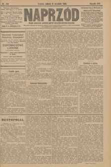 Naprzód : organ centralny polskiej partyi socyalno-demokratycznej. 1908, nr 252