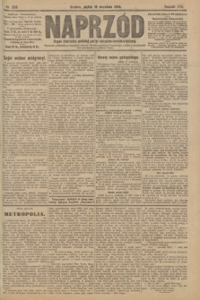 Naprzód : organ centralny polskiej partyi socyalno-demokratycznej. 1908, nr 258