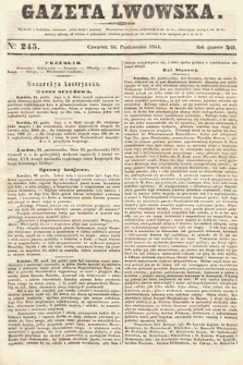Gazeta Lwowska. 1851, nr 245