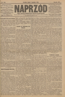 Naprzód : organ centralny polskiej partyi socyalno-demokratycznej. 1908, nr 333