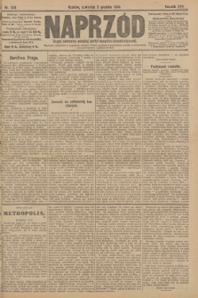 Naprzód : organ centralny polskiej partyi socyalno-demokratycznej. 1908, nr 334