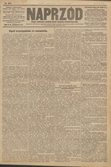 Naprzód : organ centralny polskiej partyi socyalno-demokratycznej. 1908, nr 345