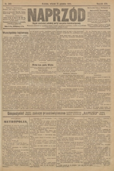 Naprzód : organ centralny polskiej partyi socyalno-demokratycznej. 1908, nr 346