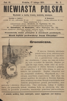 Niewiasta Polska. 1901, nr 2