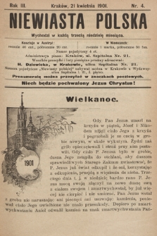 Niewiasta Polska. 1901, nr 4