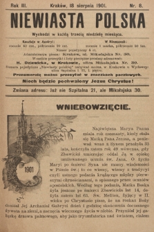 Niewiasta Polska. 1901, nr 8