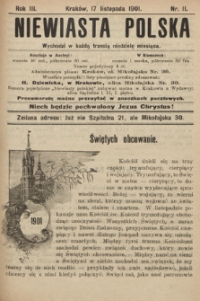 Niewiasta Polska. 1901, nr 11