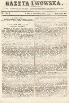 Gazeta Lwowska. 1851, nr 249
