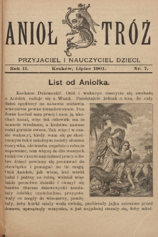 Anioł Stróż : przyjaciel i nauczyciel dzieci. 1901, nr 7