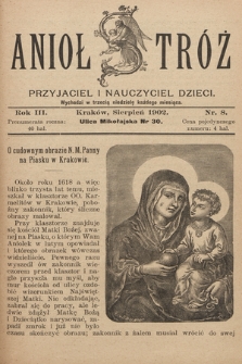 Anioł Stróż : przyjaciel i nauczyciel dzieci. 1902, nr 8