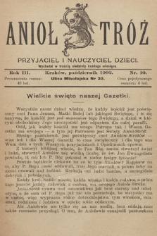 Anioł Stróż : przyjaciel i nauczyciel dzieci. 1902, nr 10