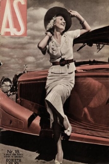 AS : ilustrowany magazyn tygodniowy. 1936, nr 18