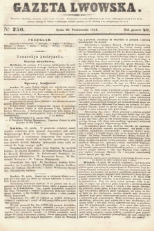 Gazeta Lwowska. 1851, nr 250