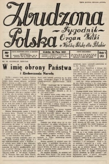 Zbudzona Polska : tygodnik : organ walki o Wielką Polskę dla Polaków. 1937, nr 18
