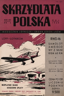 Skrzydlata Polska. 1939, nr 5