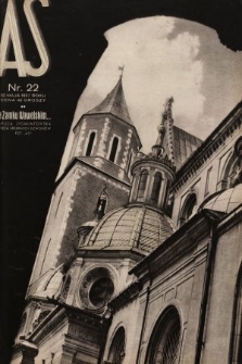 AS : ilustrowany magazyn tygodniowy. 1937, nr 22