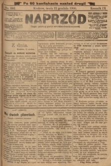 Naprzód : organ polskiej partyi socyalno-demokratycznej. 1900, nr 252 (po konfiskacie nakład drugi!)