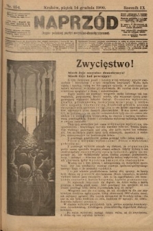 Naprzód : organ polskiej partyi socyalno-demokratycznej. 1900, nr 254