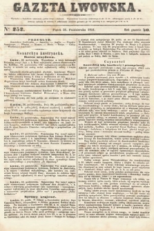 Gazeta Lwowska. 1851, nr 252